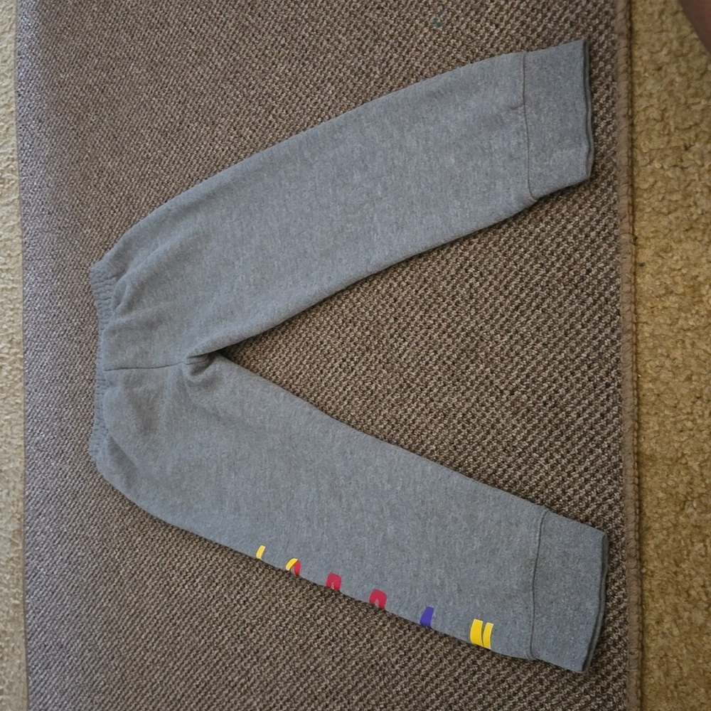 Boy's Gray Jordan Sweatpants Joggers - Picture 6 of 8